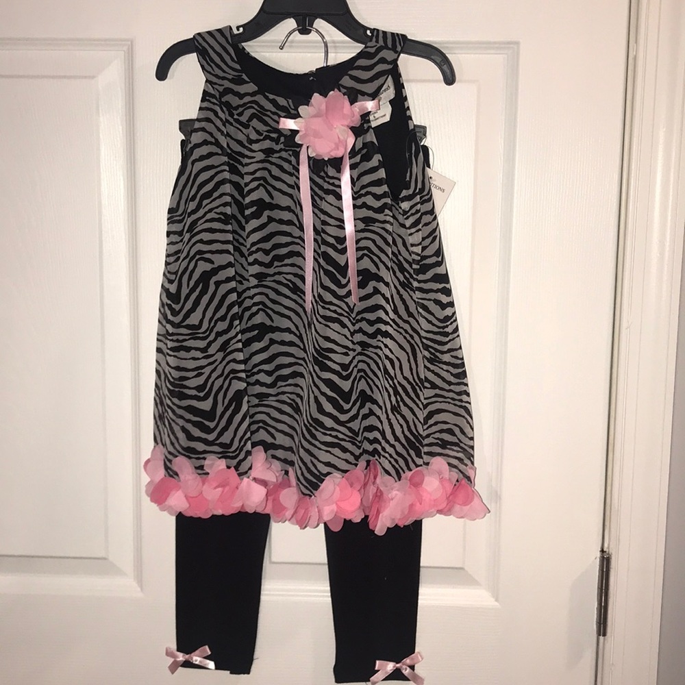 Girls 2 piece pant set
